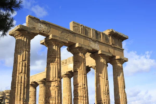 Tempio greco in Sicilia — Foto Stock