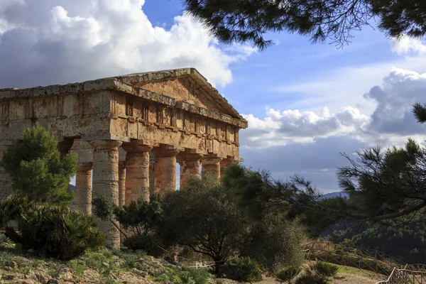 Templo de Segesta — Foto de Stock