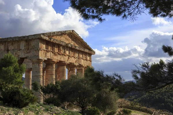 Tempio di Segesta — Foto Stock