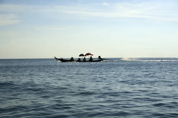 Barche a coda lunga — Foto Stock