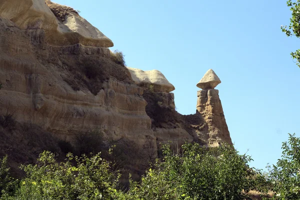 Piedras impresionantes en Cappadokia - Goreme —  Fotos de Stock