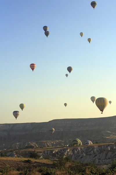 Hete lucht ballon Ride, Cappadocia — Stockfoto