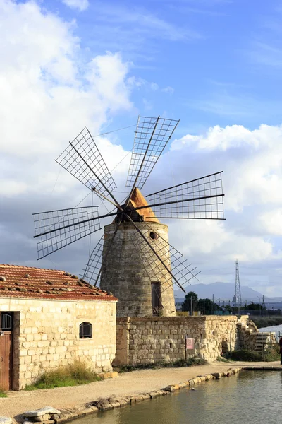 Bella vista sulle Saline — Foto Stock