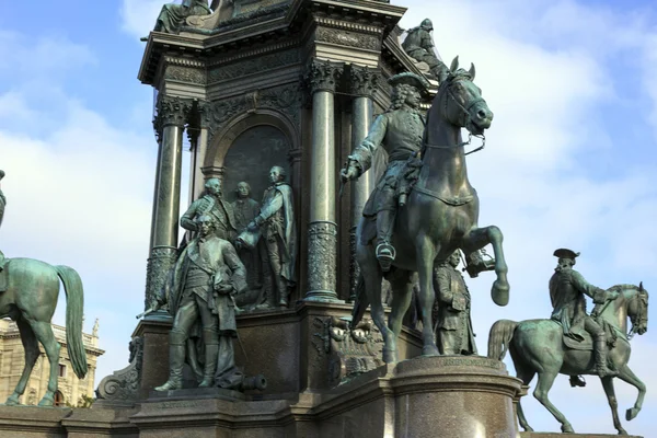Памятник Марии Терезе, Вена, Австрия — стоковое фото