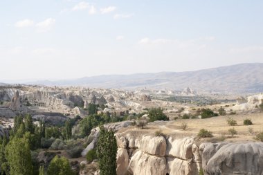 kaya oluşumları Kapadokya, Türkiye