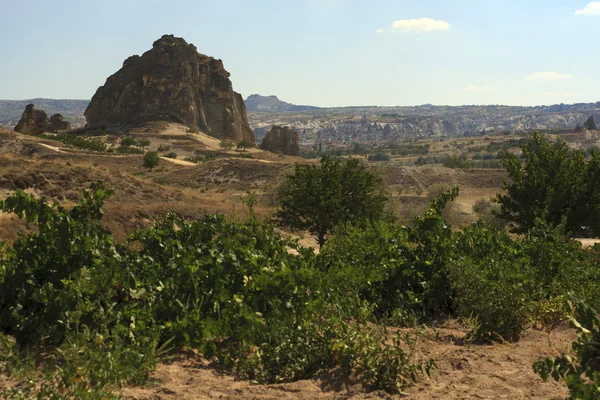 Steinformasjoner i Capadocia, Tyrkia – stockfoto