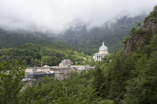 Oropa heiligtum - biella - italien — Stockfoto