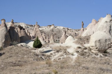 Kapadokya'nın muhteşem görünümü