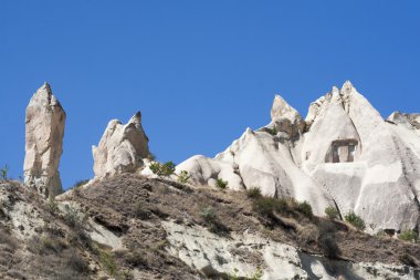 Kapadokya'nın muhteşem görünümü 