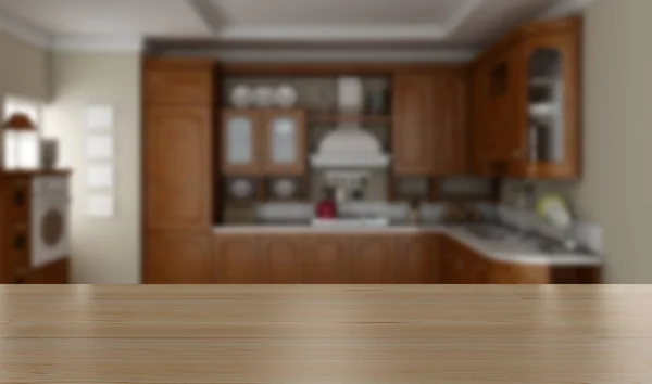 Kitchen room background — Stock Photo, Image