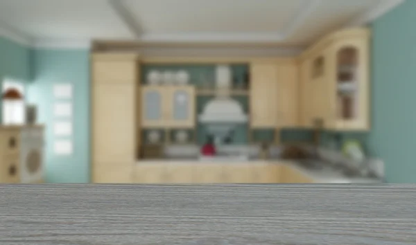 Kitchen room background — Stock Photo, Image