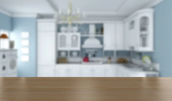 Kitchen room background — Stock Photo, Image