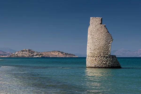 Torre na Grécia — Fotografia de Stock