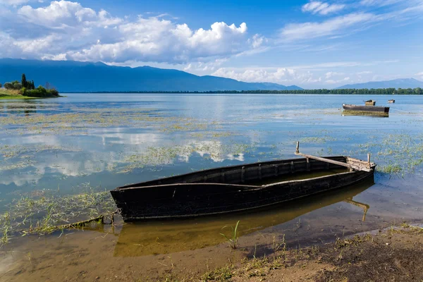 Jezero Kerkini v Řecku — Stock fotografie