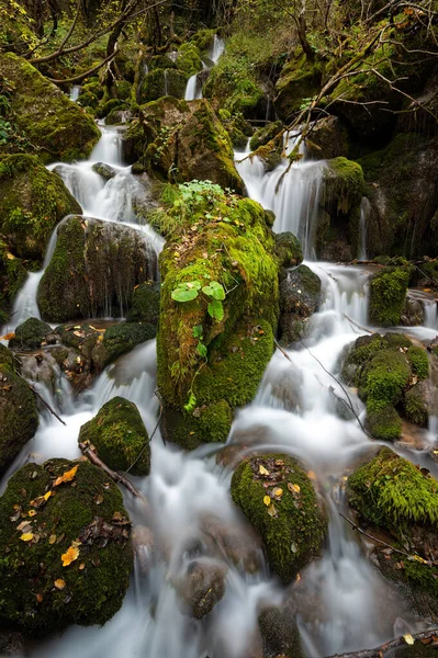 Waterfall Mount Gramos Northwestern Greece — Stock Photo, Image