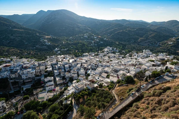 Vue Haut Ville Skyros Chora Capitale Île Skyros Grèce — Photo