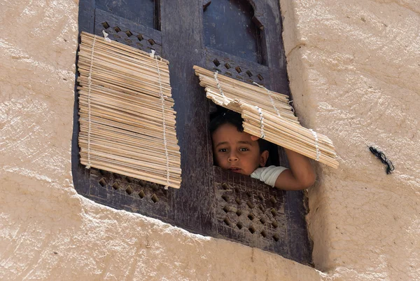 Pojke i Jemen — Stockfoto