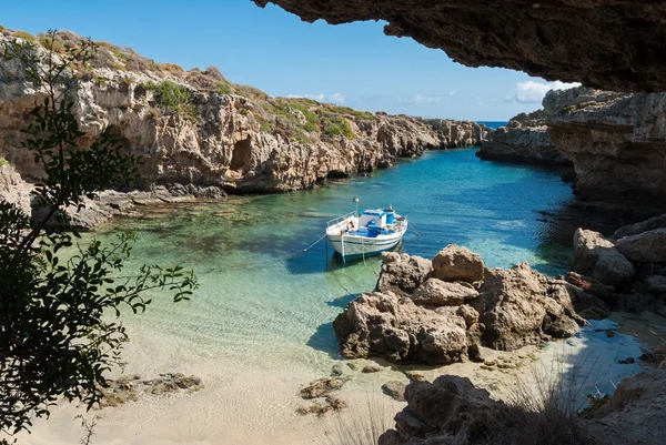 ギリシャの狭い湾 — ストック写真