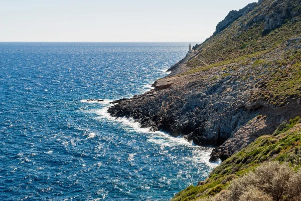 ギリシャの灯台 — ストック写真