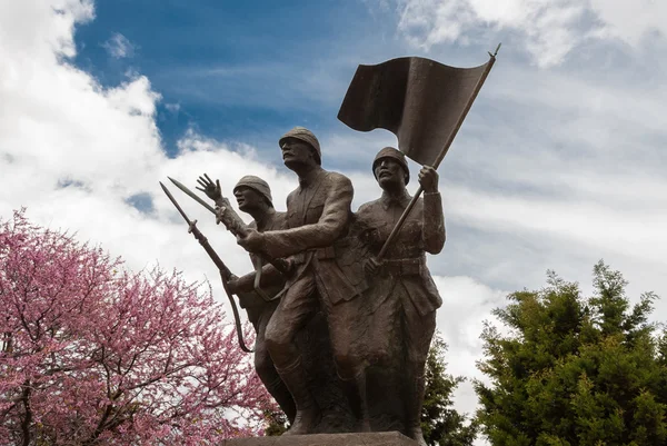 Escultura em peru — Fotografia de Stock