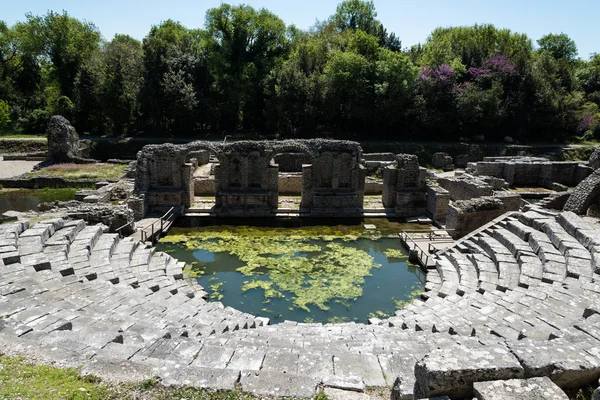 Arnavutluk'ta Sit Alanı — Stok fotoğraf