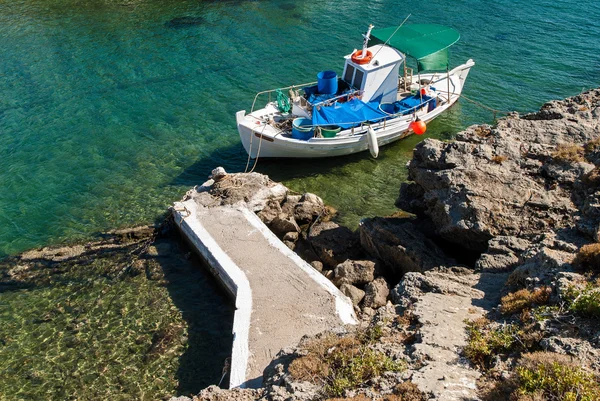 Boat in Greece — Stock Photo, Image
