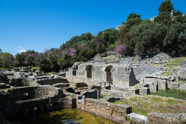 Régészeti lelőhely Albániában — Stock Fotó