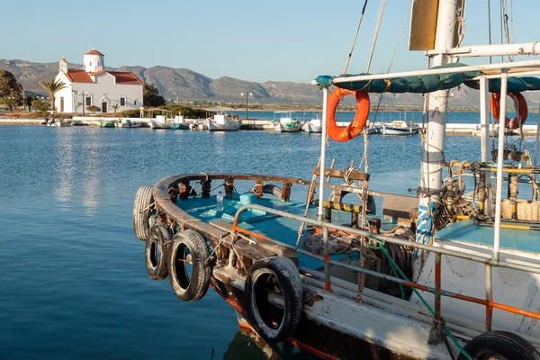 Halászhajók, Görögország — Stock Fotó