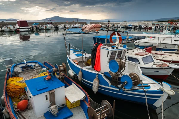 Bateaux de pêche en Grèce — Photo