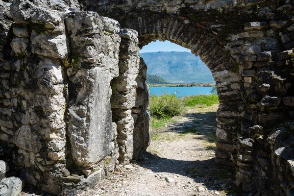 Sitio arqueológico en Albania — Foto de Stock