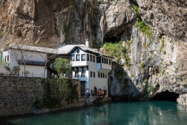 Bosna ve Hersek'te Blagaj Tekke