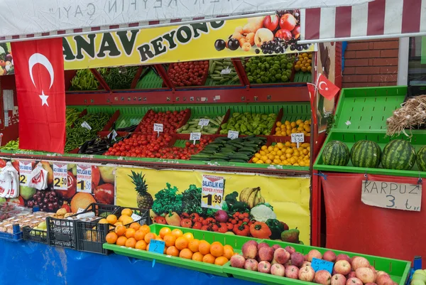 Loja de fruta na Turquia — Fotografia de Stock