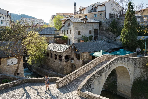 Város, Mostar, Bosznia és Heregovina — Stock Fotó