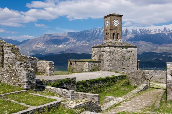 Замок в Албанії — стокове фото