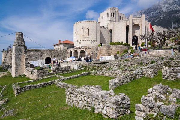 Castelo na Albânia — Fotografia de Stock