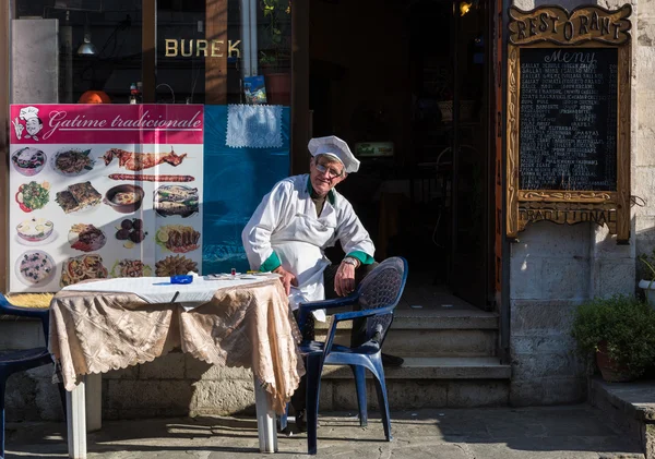 Restaurant in Albania — Stock Photo, Image