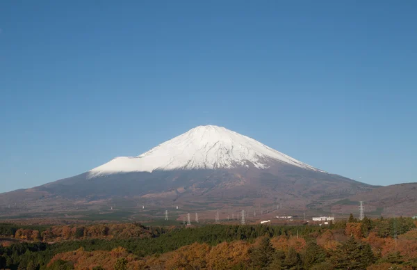 查看富士山见从酒店 — 图库照片