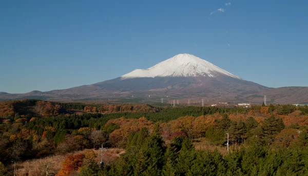 查看富士山见从酒店 — 图库照片