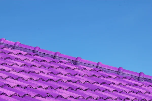 Sky and roof at home — Stock Photo, Image