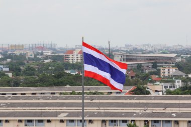 Okulun Tayland Tayland bayrağı