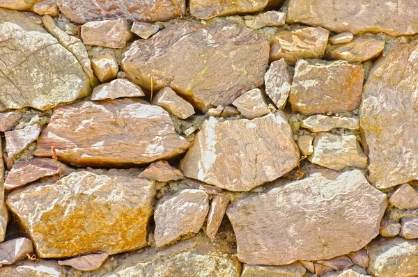 Vägg av stenar — Stockfoto