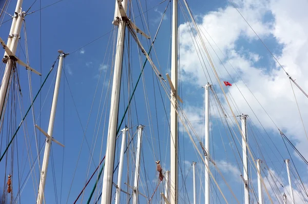 Zeilboot Polen — Stockfoto