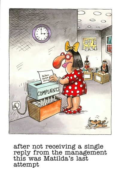 Funny cartoon about office life