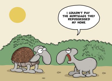 komik karikatür hayvanlar ve ipotek hakkında
