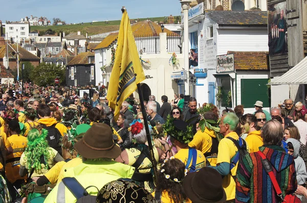 Jack the Green Festival in Hastings, UK — Stock Photo, Image