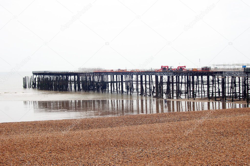 Wooden Pier Construction Stock Photo Artistan 76924141 Wooden Pier Construction Stock Photo