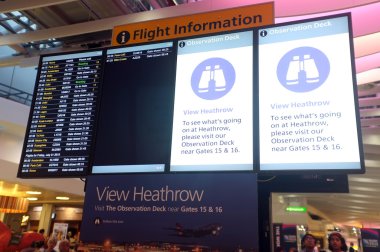 Heathrow uçuş bilgi yönetim kurulu