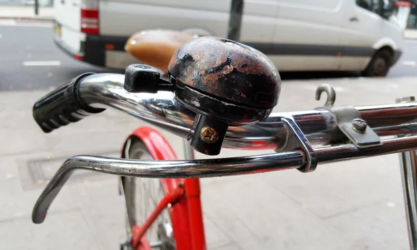 Anneau de vélo ancien rouillé — Photo