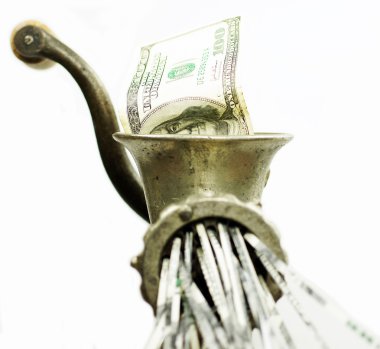 kıyma 100 dolarlık banknot