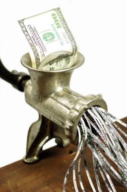 kıyma 100 dolarlık banknot
